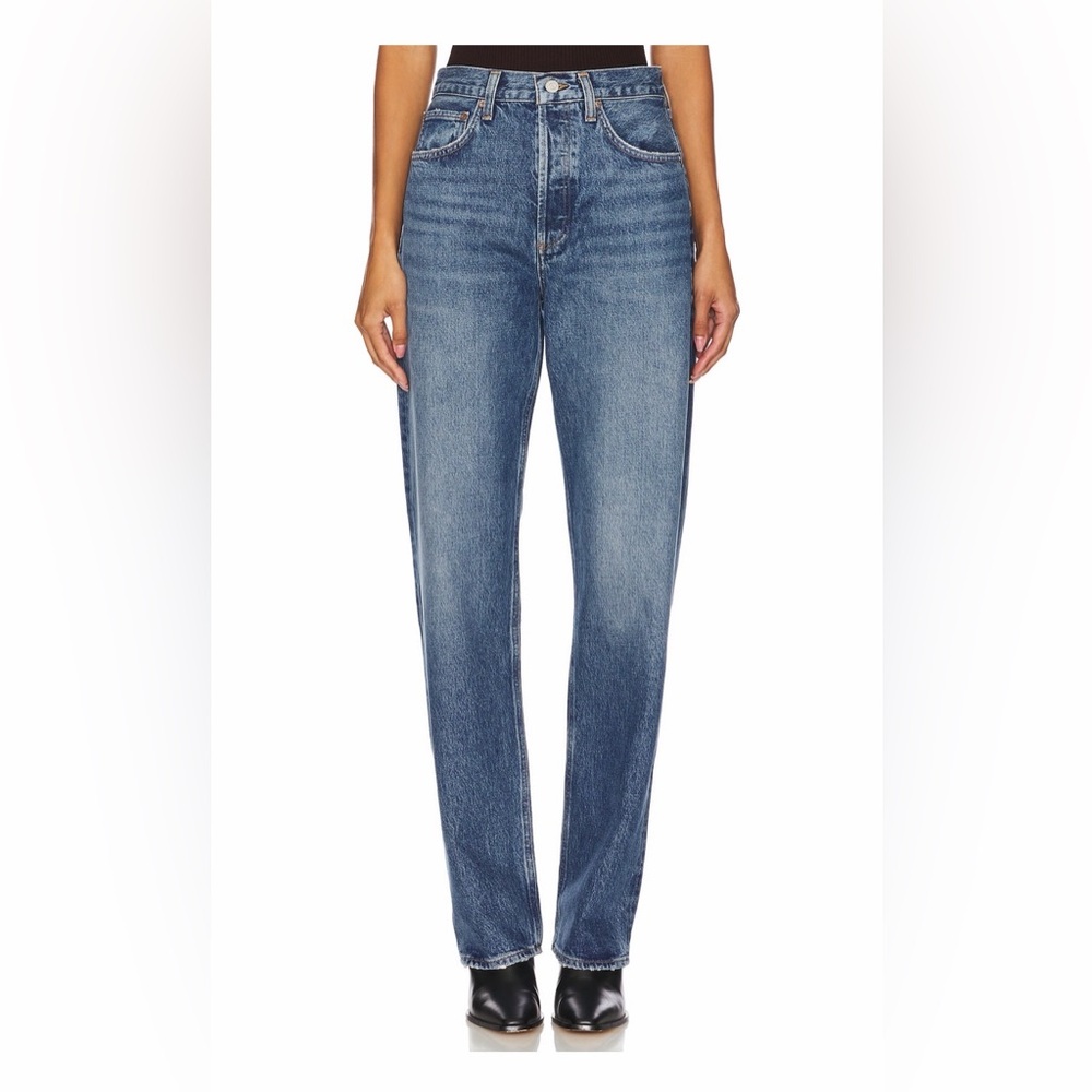 Agolde Kelly high rise relaxed in Essence Straight Leg Jeans size 26